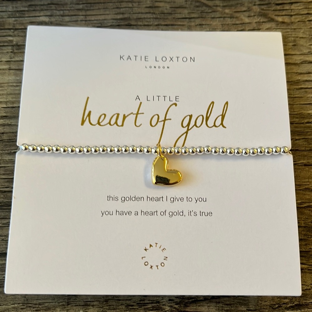 Katie Loxton Heart of Gold Bracelet